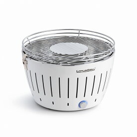 11/10限定★抽選で最大100％Pバック ロータスグリル レギュラーサイズ ホワイト お試し炭付き GWE34PNC2 キャンプ バーベキューコンロ LOTUSGRILL 2303_mo