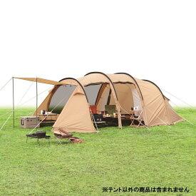 最大10％OFFクーポン 【11/4〜11/11】 イグニオ 2ルーム型テント IG19410TT キャンプ ドームテント 4人用 : BROWN IGNIO camp_peg
