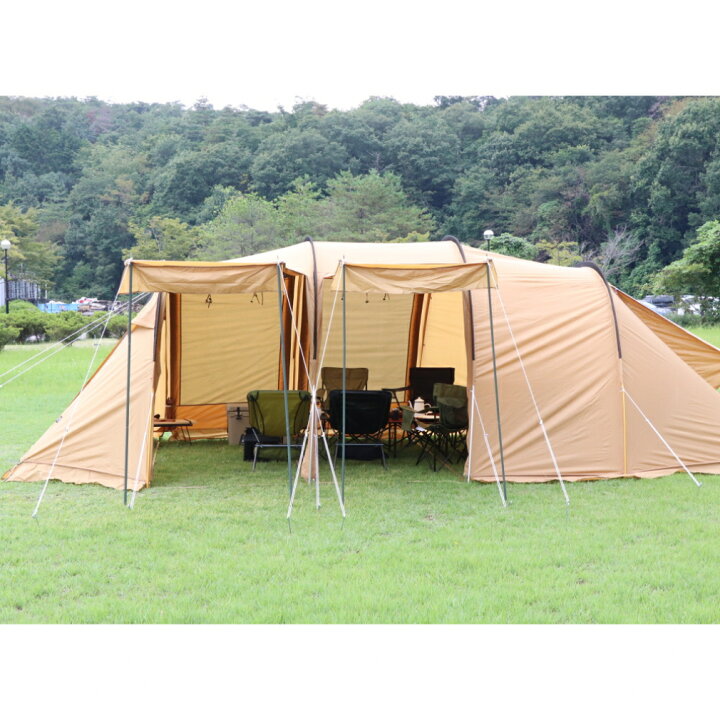 楽天市場】イグニオ 2ルーム型テント IG19410TT キャンプ ドームテント 