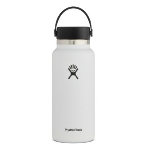 �ő�10��OFF�N�[�|�� �y1/9�`1/16�z �n�C�h���t���X�N Hydration 32oz Wide Mouth 5089025 01 ���� : White Hydro Flask