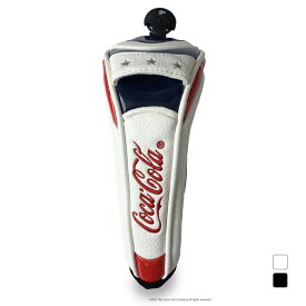 コカ・コーラ PU マグネット式ヘッドカバー ユーティリティ用 マグネット開口で使いやすい メンズ ゴルフ