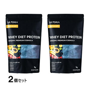 11/1聚Iōő100PobN Eg WHEY DIET PROTEIN zGC_CGbgveC t[cI 810g 2Zbg ܂Ƃߔ ULTORA