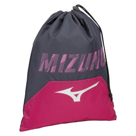 最大10％OFFクーポン ミズノ シューズ袋 33JM200387 テニス シューズケース : ネイビー×ピンク MIZUNO