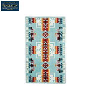 4/10���聚���I�ōő�100��P�o�b�N �y���h���g�� ICONIC JACQUARD TOWEL HAND Chief Joseph Aqua (1937726812) �L�����v ���� PENDLETON