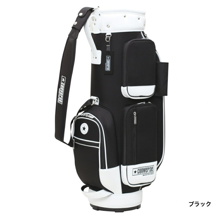 楽天市場】コンバース CV CL CADDIE BAG キャディバッグ 9型 (33700272  