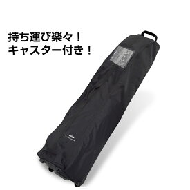 ティゴラ トラベルカバー 運んで楽々! キャスター付き ゴルフ トラベルカバー ブラック TIGORA
