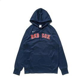 買えば買うほど★最大10％OFFクーポン ナイキ メンズ 野球 スウェットパーカー MLB NIKE レッドソックス プルオーバーフーディ NKAQ-44BBQ : ネイビー NIKE 1011UABB