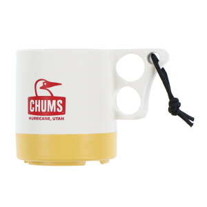 10/25限定★抽選で最大100%Pバック チャムス キャンパーマグカップ CH62-1244 W080 キャンプ 食器 : Natural/Yellow2 CHUMS