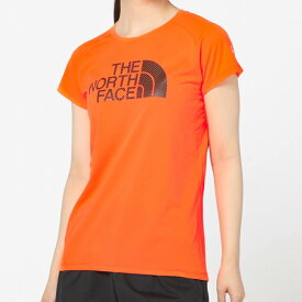 最大10％OFFクーポン 【6/1 0:00〜23:59】 ノースフェイス レディス 陸上/ランニング 半袖Tシャツ S/S BETTER THAN CR NTW12077 : オレンジ THE NORTH FACE