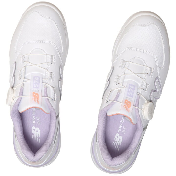 ニューバランス レディース ゴルフシューズ 574 v3 SL BOA WGBS5742E ゴルフ ダイヤル式スパイクレスシューズ 2E New Balance 94%以上節約 ニューバランス レディース ゴルフシューズ 574 v3 SL BOA WGBS5742E ゴルフ ダイヤル式スパイクレスシューズ 2E New Balance 94%以上節約