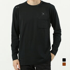 オークリー ゴルフウェア 長袖シャツ 秋 冬 SKULL COMMON LS CREW TEE 2.0 (FOA404128) メンズ OAKLEY