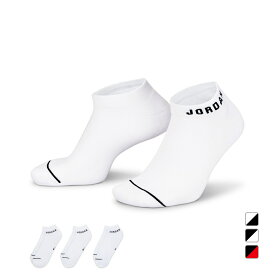 11/18限定★抽選で最大100％Pバック ジョーダン メンズ レディス バスケットボール ソックス ED CUSH POLY ノー ショウ ソックス 3PR 144 DX9656 JORDAN 120184NKJDN