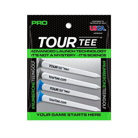 Tour Tee Pro ブルー グレー (T-489-130) 環境にやさしい再生プラスチック使用 カップ上部の突起がボールとの摩擦を減らし飛距離と方向性をUP ゴルフ ティ