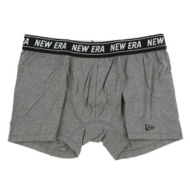 最大10％OFFクーポン 【5/30 0:00〜23:59】 ニューエラ メンズ ショーツ BOXER PANTS CHA NEWERA 231 13518031 ： グレー NEW ERA