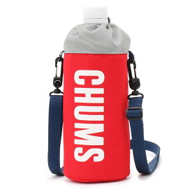 チャムス Recycle CHUMS Bottle Holder CH60-3581 R001 トレッキング ペットボトルケース ドリンクホルダー : Red CHUMS