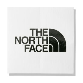 ザ・ノース・フェイス スクエアロゴステッカー NN32349 W キャンプ 小物 ステッカー : ホワイト THE NORTH FACE