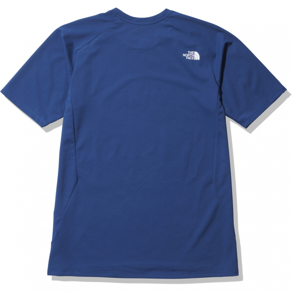 まとめ買いで最大10％OFFクーポン　ザ・ノースフェイス　メンズ　NORTH　Crew　Logo　ショートスリーブGTDロゴクルー　NT12376　陸上　S　THE　ランニング　S　ブルー　半袖Tシャツ　GTD　FACE