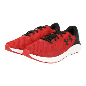 最大10％OFFクーポン アンダーアーマー UA Charged Pursuit3 EXTRA WIDE 3025801 メンズ 陸上/ランニング ランニングシューズ 4E : レッド×ブラック UNDER ARMOUR