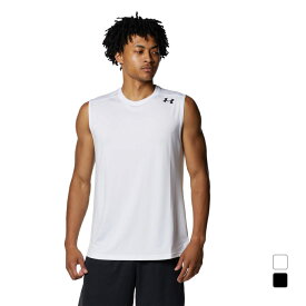 最大10％OFFクーポン アンダーアーマー メンズ レディス バスケットボール ノースリーブシャツ UA LONGSHOT SL T-SHIRTS 1375345 UNDER ARMOUR