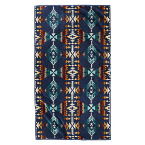 �y���h���g�� Oversize Jacquard Towels 19373185 590 �L�����v �^�I�� : Diamond Peak PENDLETON