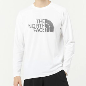 ザ・ノースフェイス メンズ 陸上/ランニング 長袖Tシャツ L/S GTD Logo Crew ロングスリーブGTDロゴクルー NT12377 : ホワイト THE NORTH FACE