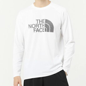 最大10％OFFクーポン ザ・ノースフェイス メンズ 陸上/ランニング 長袖Tシャツ L/S GTD Logo Crew ロングスリーブGTDロゴクルー NT12377 : ホワイト THE NORTH FACE