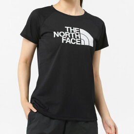 最大10％OFFクーポン ザ・ノースフェイス レディス 陸上/ランニング 半袖Tシャツ S/S GTD Logo Crew ショートスリーブGTDロゴクルー NTW12376 : ブラック THE NORTH FACE