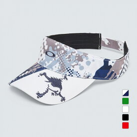 最大10％OFFクーポン オークリー ゴルフウェア サンバイザー 春 夏 SKULL GRAPHIC VISOR 23.0 (FOS901406) メンズ OAKLEY