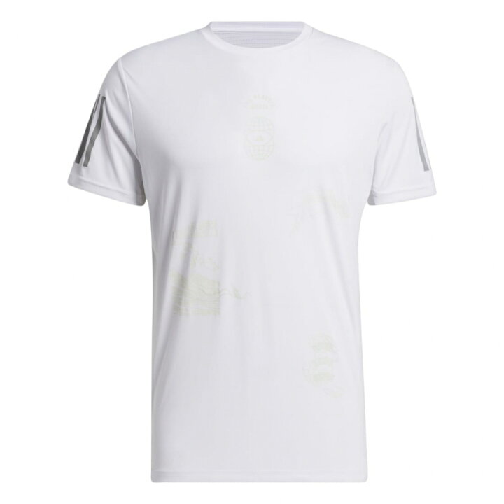 アディダス メンズ 陸上/ランニング 半袖Tシャツ M RFTO TEE IC0215 ホワイト adidas アルペン