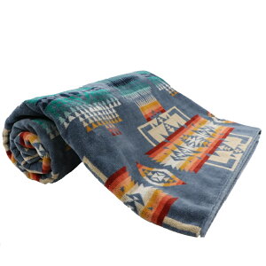 �y���h���g�� OVERSIZE JACQUARD TOWELS Chief Joseph Slate (1937318580) �L�����v ���� PENDLETON
