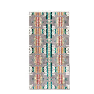�y���h���g�� ICONIC JACQUARD TOWEL BATH 1937726710 �L�����v �^�I�� : Chief Joseph Grey PENDLETON