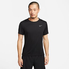 ナイキ メンズ 陸上/ランニング 半袖Tシャツ DF マイラー S/S トップ DV9316-010 : ブラック NIKE