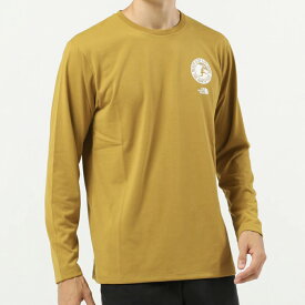 最大10％OFFクーポン ノースフェイス メンズ 陸上/ランニング 長袖Tシャツ L/S Activity Patch Logo Tee ロングスリーブ NT82287 : マスタード THE NORTH FACE