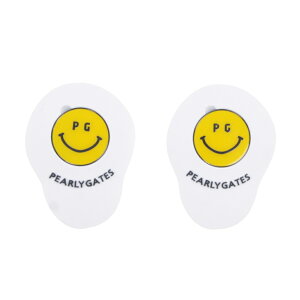 最大10%OFFクーポン 【10/24〜10/27】 パーリーゲイツ ゴルフ ラウンド小物 にこちゃんモチーフ シューズクリップ マーカー付/TEEホルダー (0530184243) PEARLY GATES