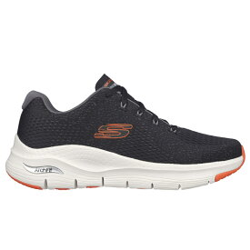 スケッチャーズ SKECHERS ARCH FIT 232601 BKOR メンズ ウォーキングシューズ スニーカー ： ブラック×オレンジ SKECHERS