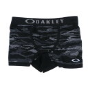 最大10％OFFクーポン 【7/4〜7/11】 オークリー メンズ ショーツ O-FIT BOXER LOW 6.1 FOS901606 00G ： グレー×ブラ…