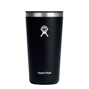 5/15���聚���I�ōő�100��P�o�b�N �n�C�h���t���X�N DRINKWARE 20oz ALL AROUND TUMBLER 8901470032 �L�����v �H�� �^���u���[ : Black Hydro Flask