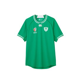 買えば買うほど★最大10％OFFクーポン カンタベリー メンズ ラグビー 半袖シャツ RWC23 IRELAND HOME PRO JERSEY アイルランド代表レプリカジャージ ホーム RG33820 : グリーン CANTERBURY