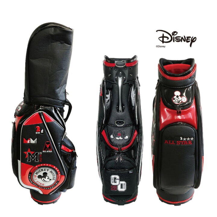 楽天市場】ディズニー キャディバッグ DN-0B1003CB ミッキーマウス 