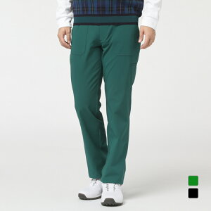 最大10%OFFクーポン 【10/30】 ティゴラ ゴルフウェア ロングパンツ 秋 冬 多ポケット ドビー ストレートペインターパンツ カジュアル (TR-1P1633NT) メンズ TIGORA