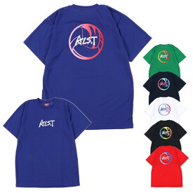 抽選で最大100％Pバック【6/4〜6/11】 アルスト メンズ レディス バレーボール 半袖Tシャツ BACK BALL GRADATION Tee バックボールグラデーションTシャツ VB23TS02 ALST