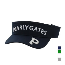 パーリーゲイツ ゴルフウェア サンバイザー 春 夏 リサイクルツイルVISOR (0533187202) PEARLY GATES