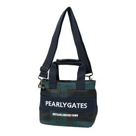 最大10％OFFクーポン パーリーゲイツ ブラックウォッチカートBAG (0533181311) ゴルフ ポーチ : ブラック PEARLY GATES