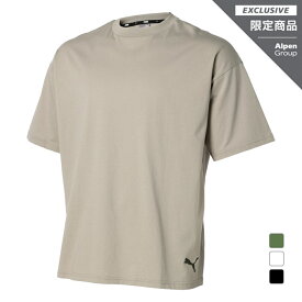 プーマ メンズ 半袖 Tシャツ ビッグロゴ オーバーサイズ SS Tシャツ 676215 スポーツウェア アルペン・スポーツデポ限定 PUMA