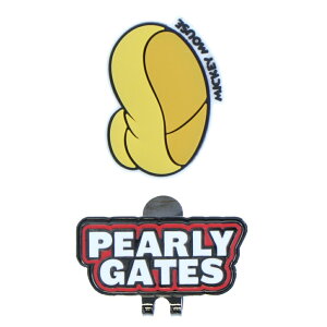 最大10%OFFクーポン 【10/24〜10/27】 パーリーゲイツ ゴルフ ラウンド小物 MICKEY MOUSE PVCマーカー (0531284015) 人気のミッキーマウス コラボ PEARLY GATES