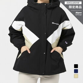 チャンピオン レディース ウインドジャケット ZIP HOODED JACKET CWSYSC01 パーカー アウター スポーツウェア アルペン・スポーツデポ限定 Champion