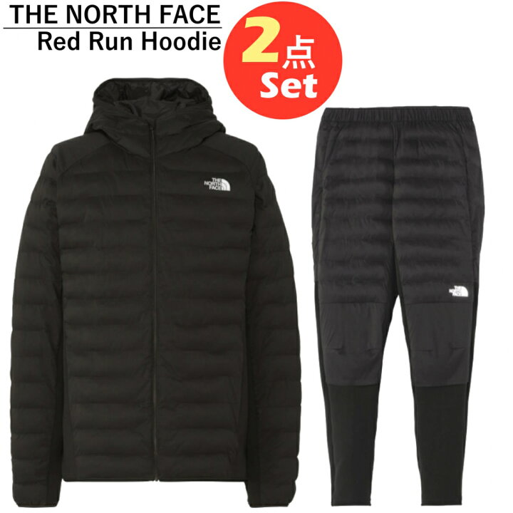 楽天市場】ザ・ノースフェイス メンズ 上下セット Red Run Hoodie Long  
