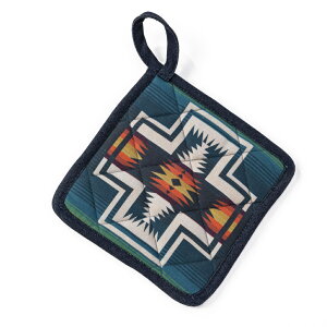 �y���h���g�� Print Square Mitten 19807371 079 �L�����v �N�b�L���O : Century Harding Royal Blue PENDLETON