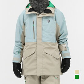 抽選で最大100％Pバック【9/4〜9/11】 インハビタント メンズ スノーボード ジャケット INH FULL-ZIP JCKET ISM23OT56 inhabitant