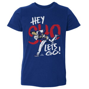 最大10%OFFクーポン 【10/30】 【国内正規品】 野球 500LEVEL キッズ幼児用Tシャツ 大谷翔平 ロサンゼルス D Hey Sho W WHT LAD JrT 2 : ブルー